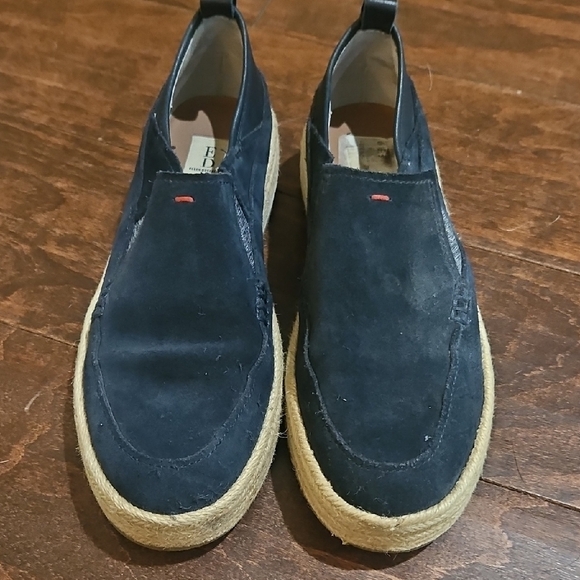 Ellen Degeneres Shoes - Navy Suede Loafers
